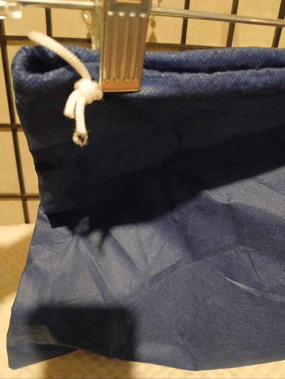 Dooney & Bourke Navy Logo Dust Bag - Picture 4 of 4